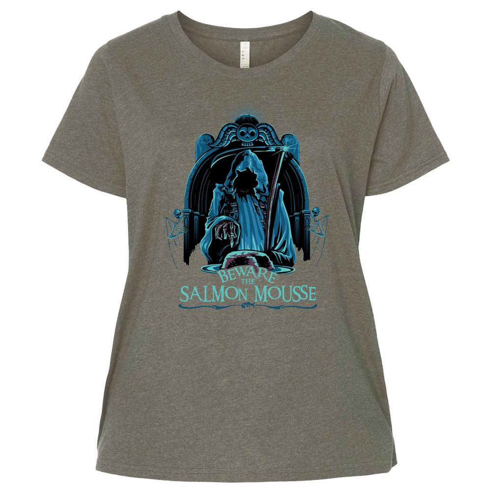 Ladies Curvy Jersey - UKWJ7FVZ - Bamboo Blackout - 2