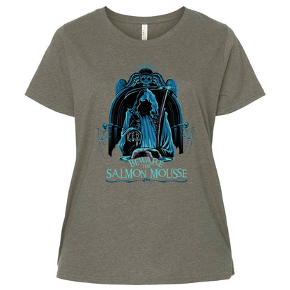 Ladies Curvy Jersey - UKWJ7FVZ - Bamboo Blackout - 2