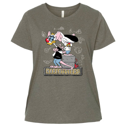 Ladies Curvy Jersey - LNF3H8B4 - Bamboo Blackout - 2