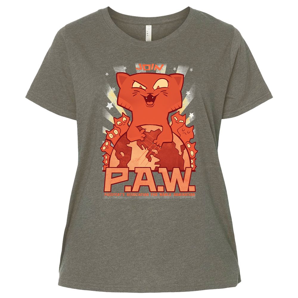 Ladies Curvy Jersey - PY6CKXXW - Bamboo Blackout - 2