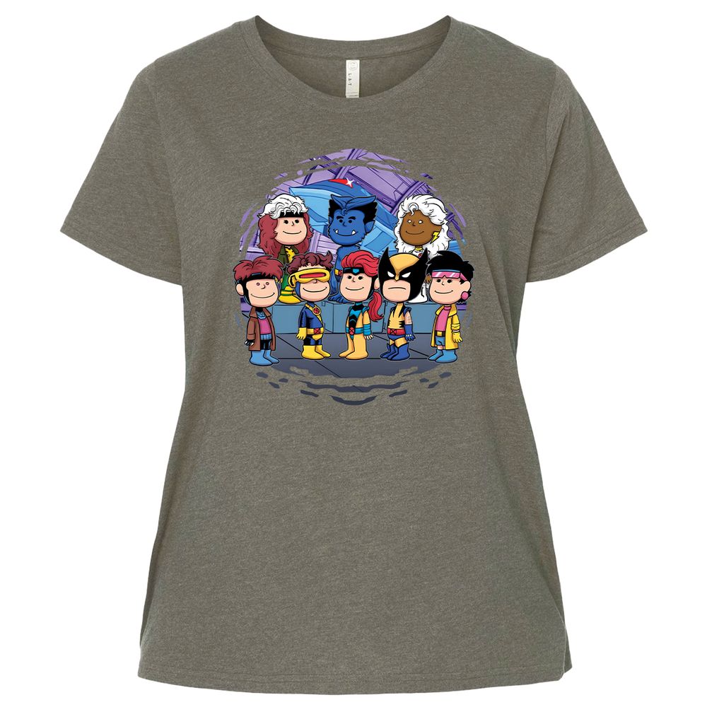 Ladies Curvy Jersey - MS1F6U1H - Bamboo Blackout - 2