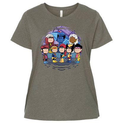 Ladies Curvy Jersey - MS1F6U1H - Bamboo Blackout - 2