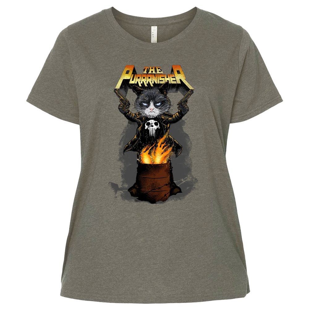 Ladies Curvy Jersey - T8YV5QEQ - Bamboo Blackout - 2