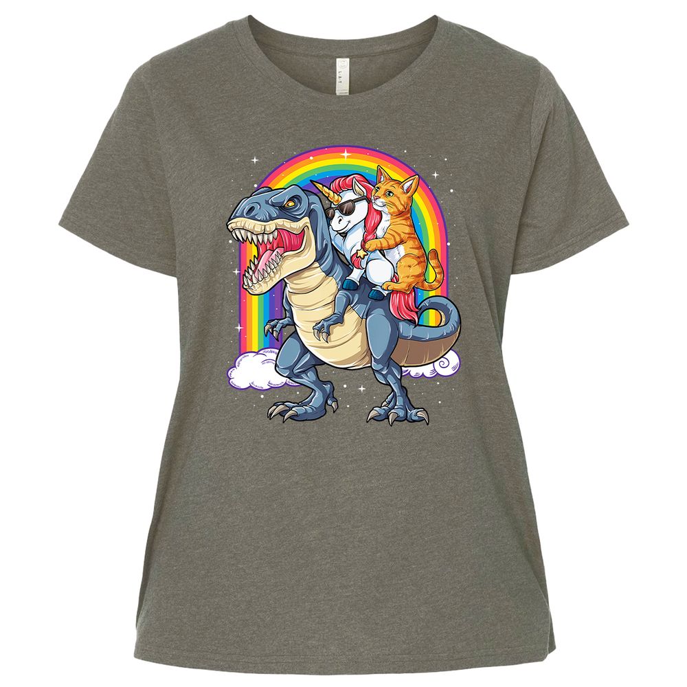 Ladies Curvy Jersey - H5BKFFFJ - Bamboo Blackout - 2