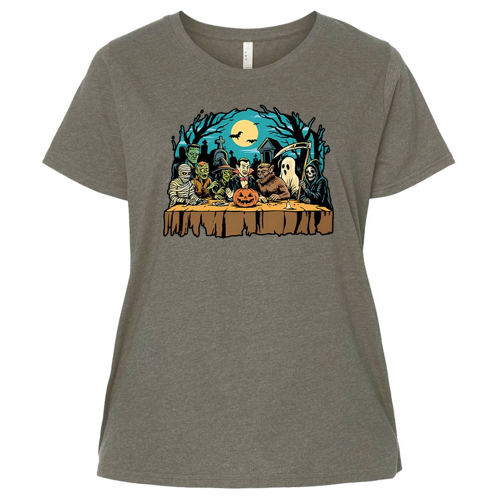 Ladies Curvy Jersey - WHCK8PGE - Bamboo Blackout - 2