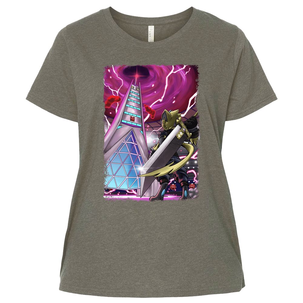 Ladies Curvy Jersey - 57SAEPQS - Bamboo Blackout - 2