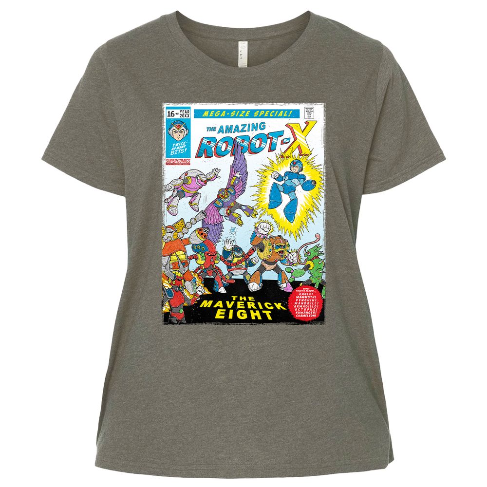 Ladies Curvy Jersey - 4V8DTMLE - Bamboo Blackout - 2