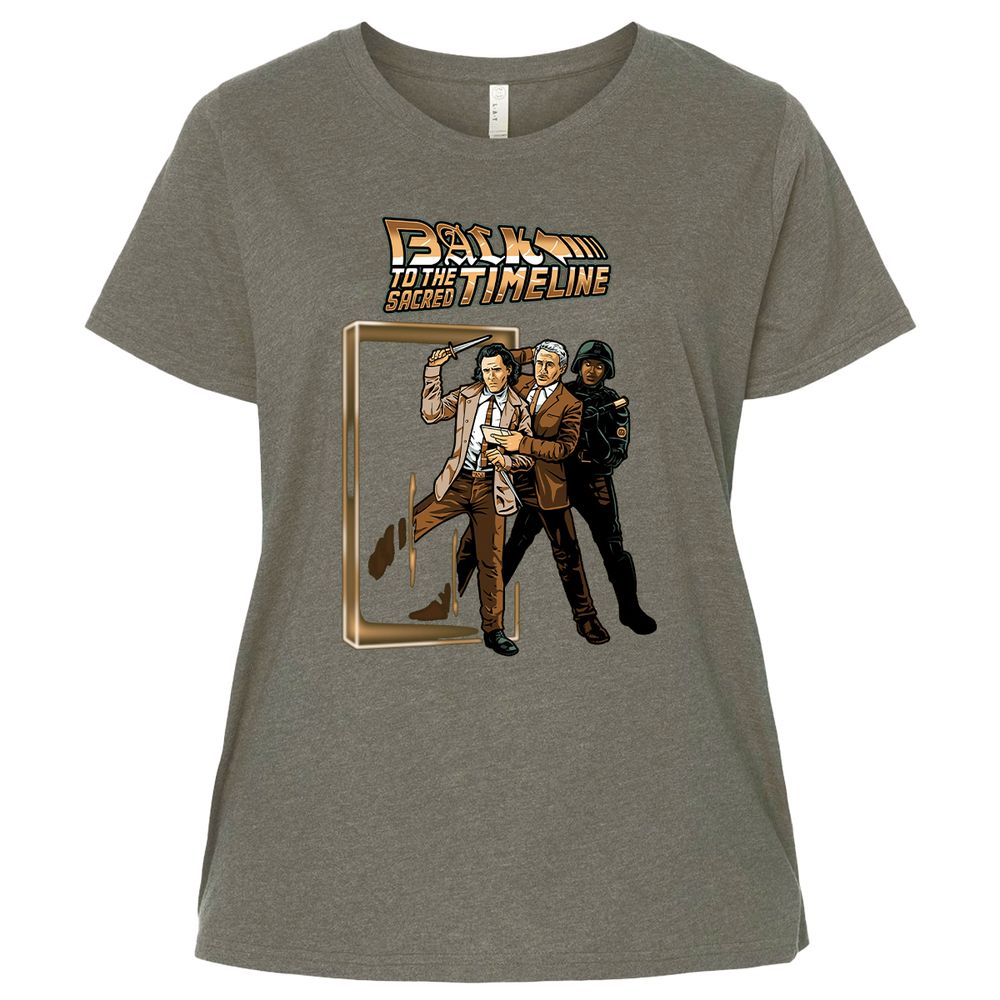 Ladies Curvy Jersey - 1KZKE3H1 - Bamboo Blackout - 2