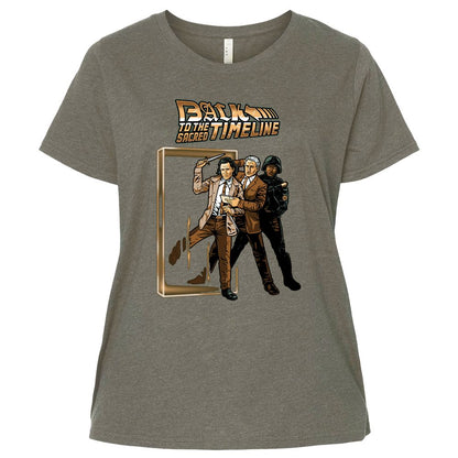 Ladies Curvy Jersey - 1KZKE3H1 - Bamboo Blackout - 2