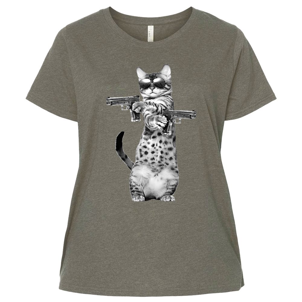 Ladies Curvy Jersey - G443LFK7 - Bamboo Blackout - 2