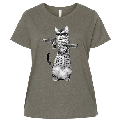 Ladies Curvy Jersey - G443LFK7 - Bamboo Blackout - 2