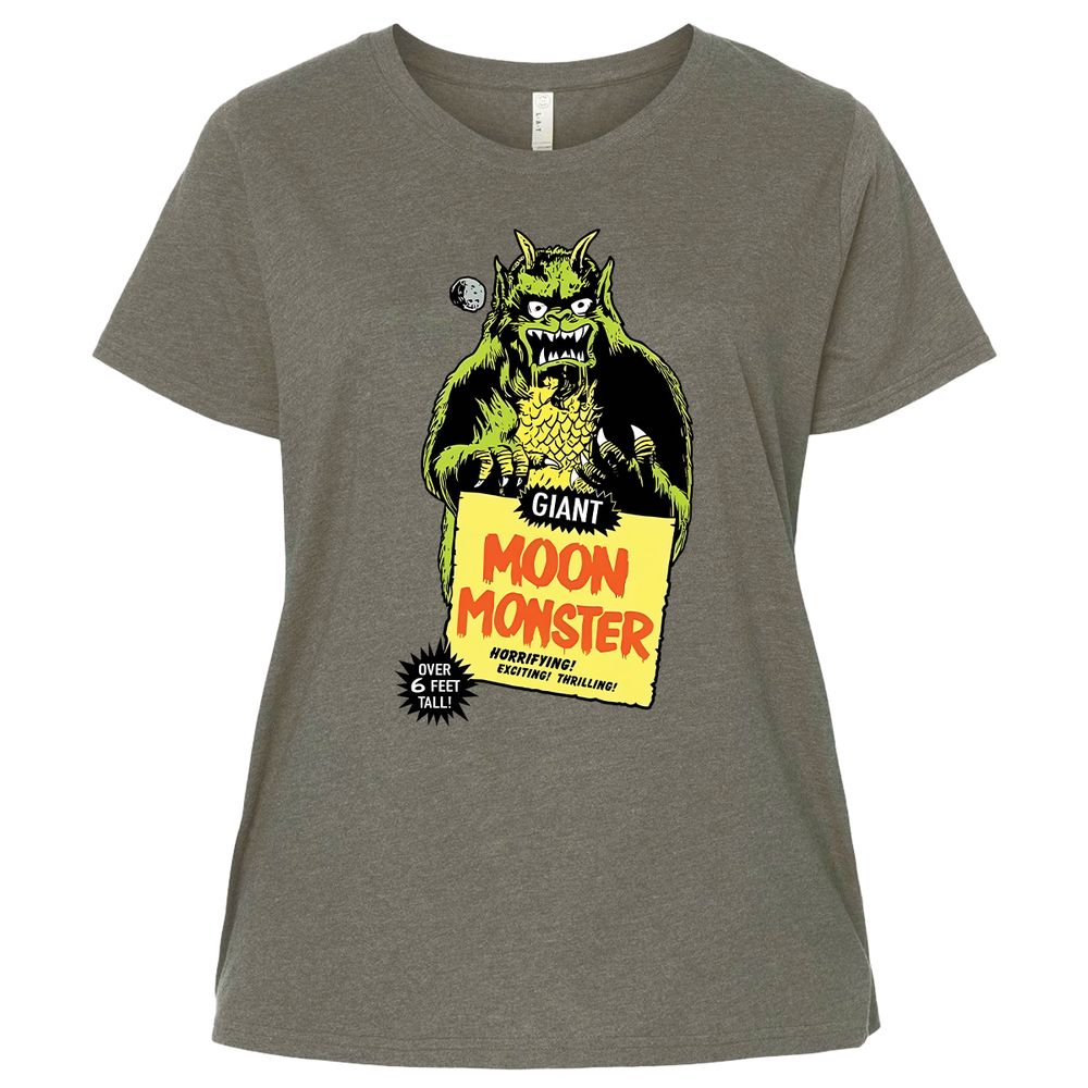 Ladies Curvy Jersey - GVA4QYRX - Bamboo Blackout - 2