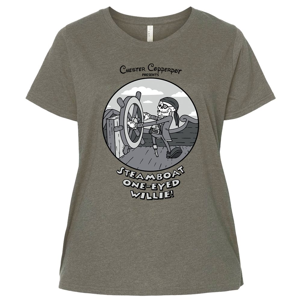 Ladies Curvy Jersey - D5VGA7HN - Bamboo Blackout - 2