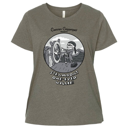 Ladies Curvy Jersey - D5VGA7HN - Bamboo Blackout - 2