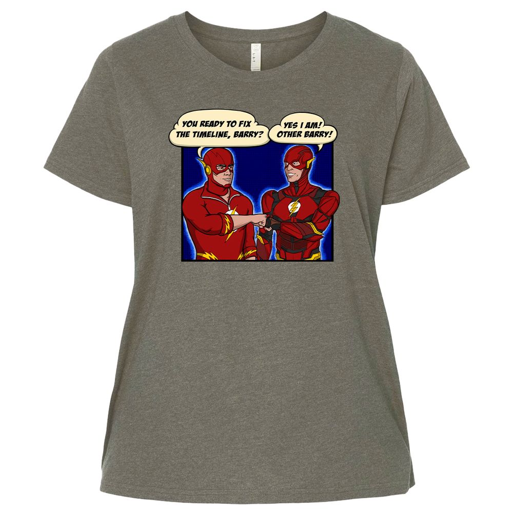 Ladies Curvy Jersey - R4BUX3TW - Bamboo Blackout - 2