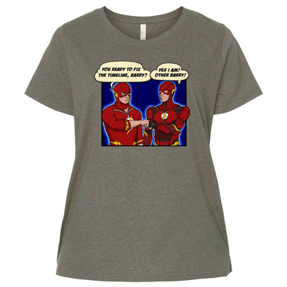 Ladies Curvy Jersey - R4BUX3TW - Bamboo Blackout - 2