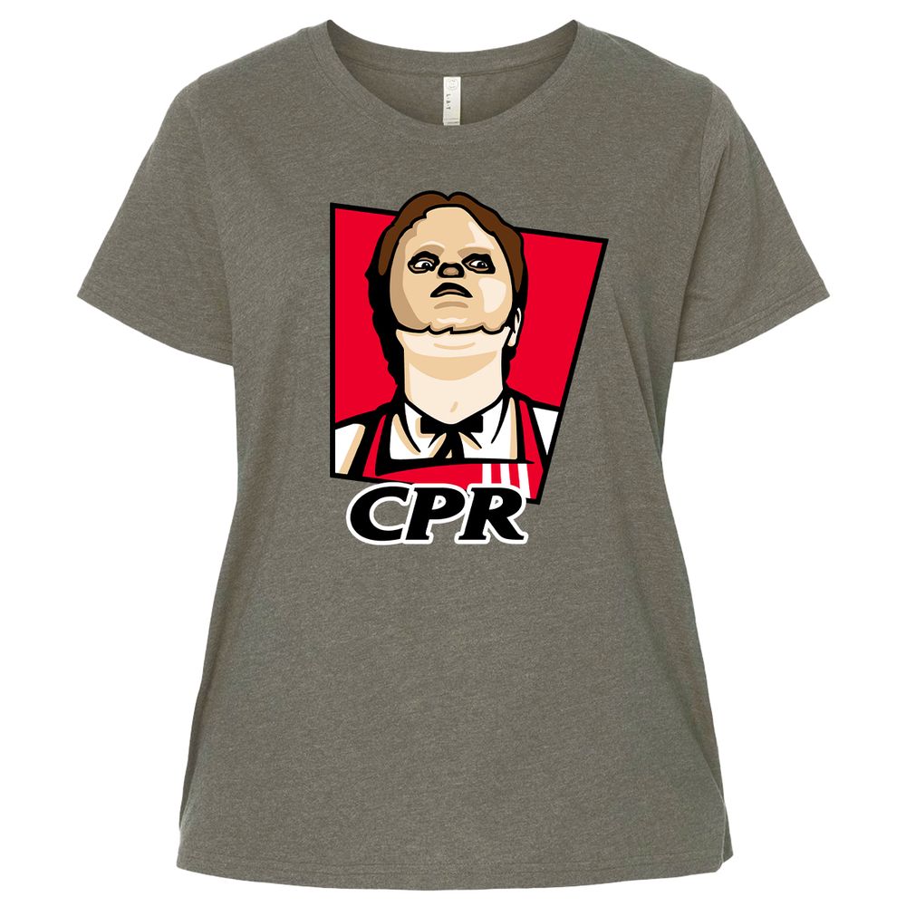 Ladies Curvy Jersey - 4EQGXHJQ - Bamboo Blackout - 2