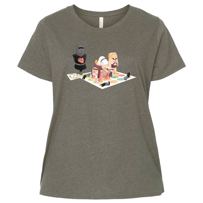 Ladies Curvy Jersey - R3GXRF46 - Bamboo Blackout - 2