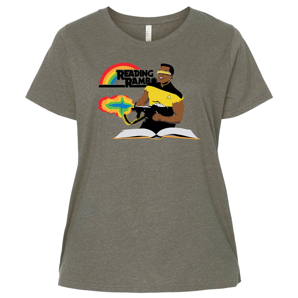 Ladies Curvy Jersey - LBJBNXU1 - Bamboo Blackout - 2