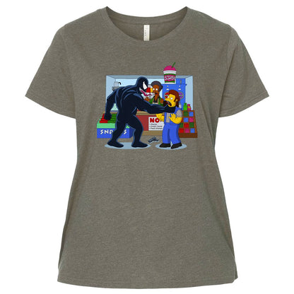 Ladies Curvy Jersey - NJYD76BY - Bamboo Blackout - 2