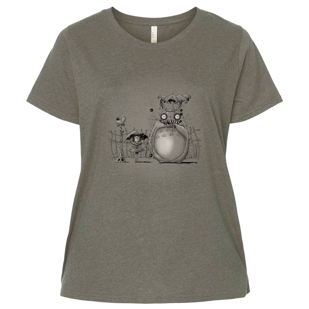 Ladies Curvy Jersey - 782T538M - Bamboo Blackout - 2