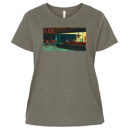 Ladies Curvy Jersey - 5BPJ7P4J - Bamboo Blackout - 2