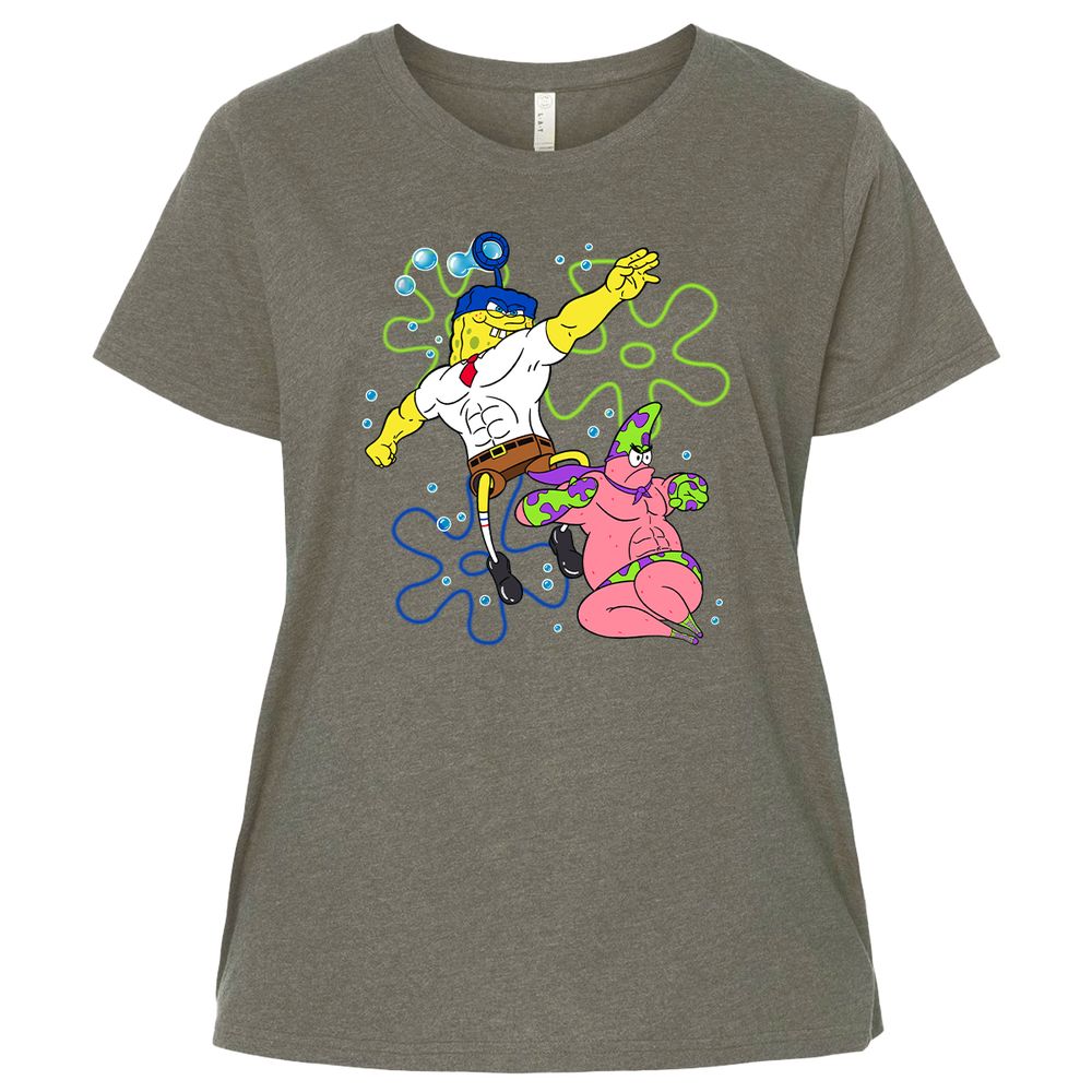 Ladies Curvy Jersey - VVCZD79H - Bamboo Blackout - 2