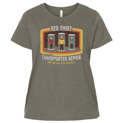 Ladies Curvy Jersey - 896AQPTF - Bamboo Blackout - 2