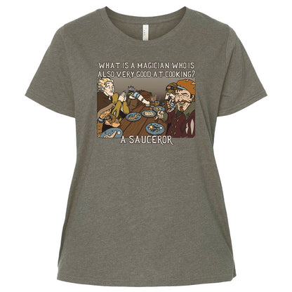 Ladies Curvy Jersey - J61UFFLL - Bamboo Blackout - 2