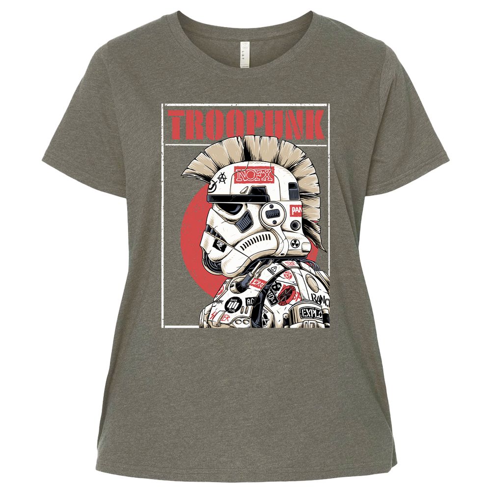 Ladies Curvy Jersey - JUJUX5DP - Bamboo Blackout - 2