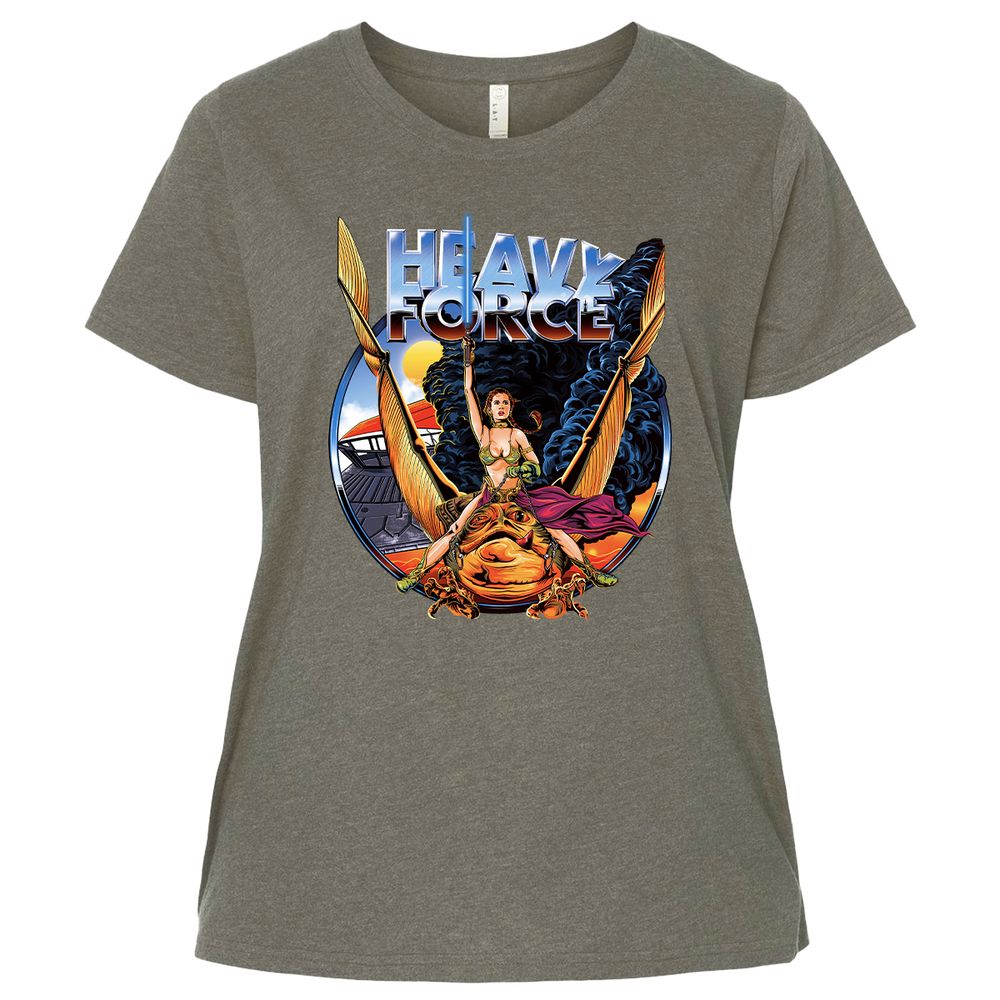 Ladies Curvy Jersey - LQQ1147R - Bamboo Blackout - 2