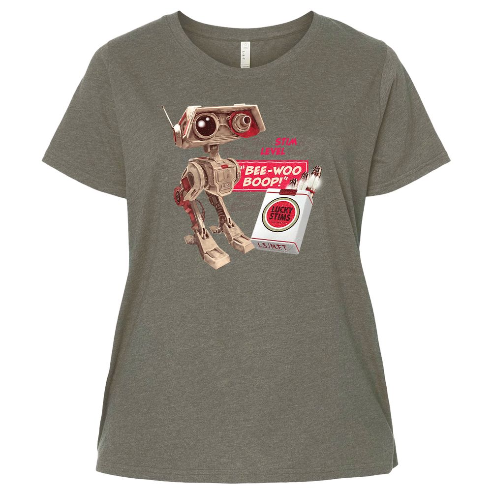 Ladies Curvy Jersey - 9458HG7V - Bamboo Blackout - 2