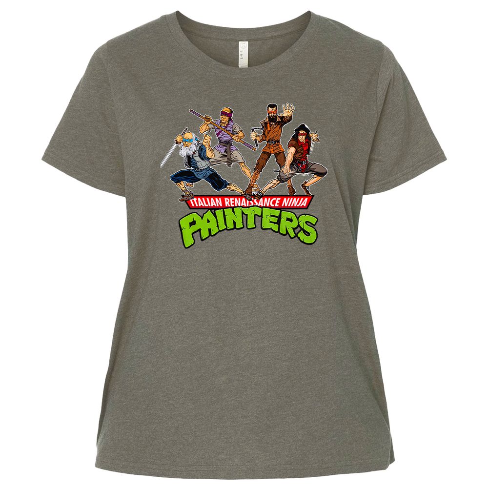 Ladies Curvy Jersey - 1PZN8EK8 - Bamboo Blackout - 2