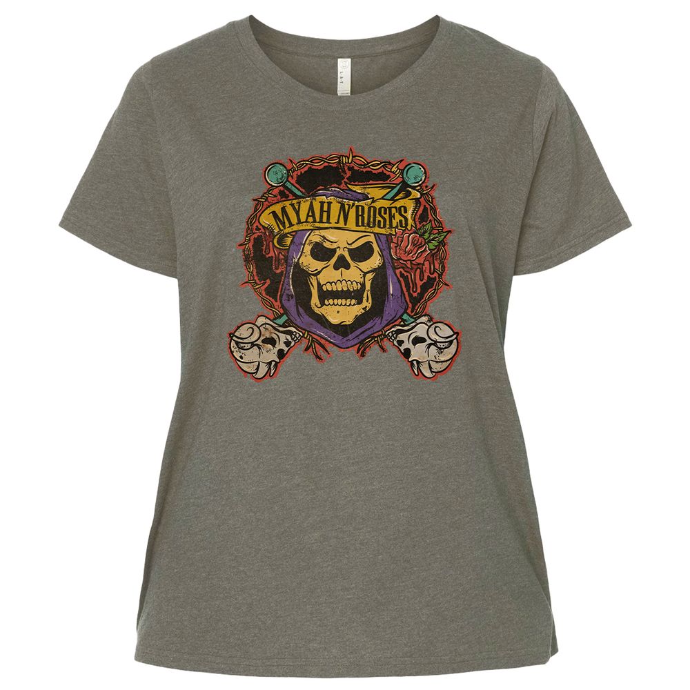 Ladies Curvy Jersey - 5H7RJ79B - Bamboo Blackout - 2