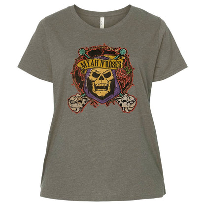 Ladies Curvy Jersey - 5H7RJ79B - Bamboo Blackout - 2