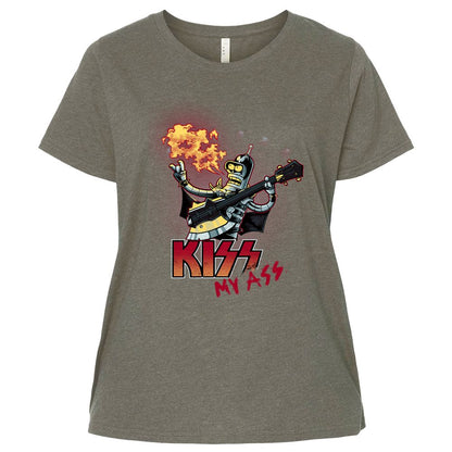 Ladies Curvy Jersey - LYT7GSEJ - Bamboo Blackout - 2