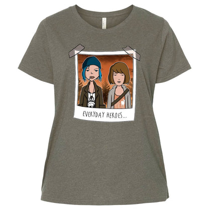 Ladies Curvy Jersey - J4WU9MKU - Bamboo Blackout - 2