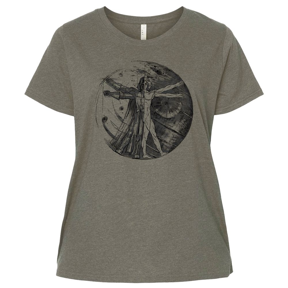 Ladies Curvy Jersey - GJGMSDZ6 - Bamboo Blackout - 2