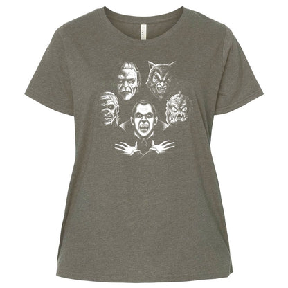 Ladies Curvy Jersey - 9KJF8ZGG - Bamboo Blackout - 2