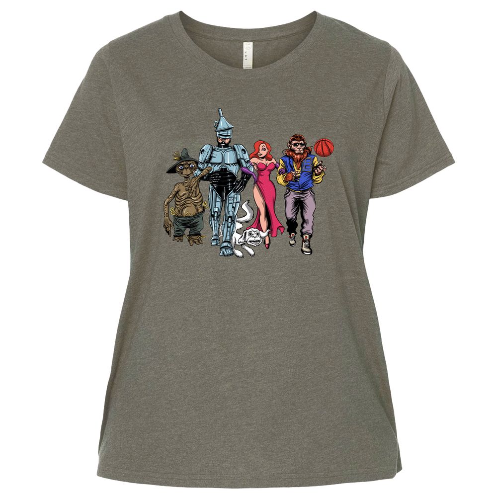 Ladies Curvy Jersey - 77EMRUMX - Bamboo Blackout - 2