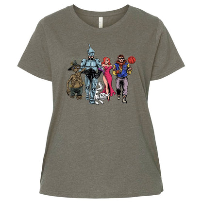 Ladies Curvy Jersey - 77EMRUMX - Bamboo Blackout - 2