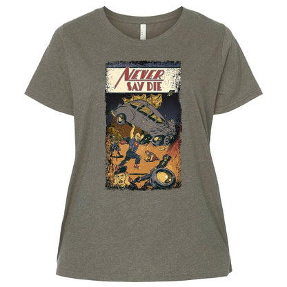 Ladies Curvy Jersey - 78BJQ1LM - Bamboo Blackout - 2