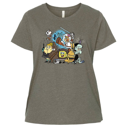 Ladies Curvy Jersey - S8KWLRHC - Bamboo Blackout - 2