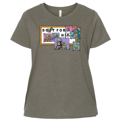 Ladies Curvy Jersey - XLLQV2WQ - Bamboo Blackout - 2