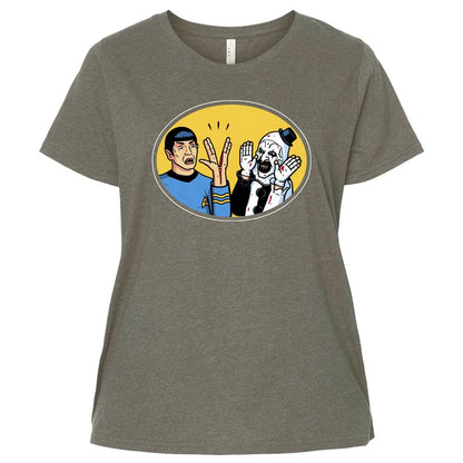 Ladies Curvy Jersey - A23L4TV9 - Bamboo Blackout - 2