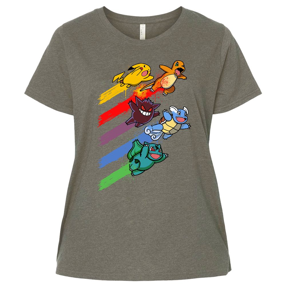 Ladies Curvy Jersey - 1E7LVCLP - Bamboo Blackout - 2