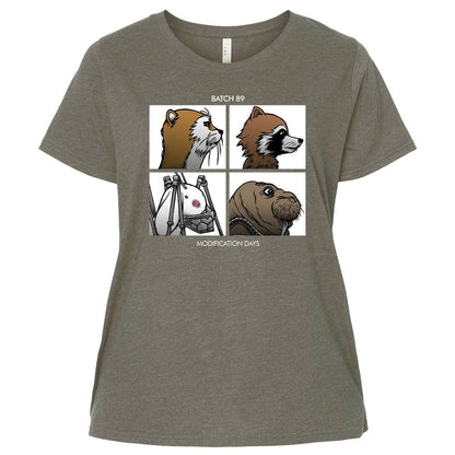 Ladies Curvy Jersey - QEYFZ5SB - Bamboo Blackout - 2