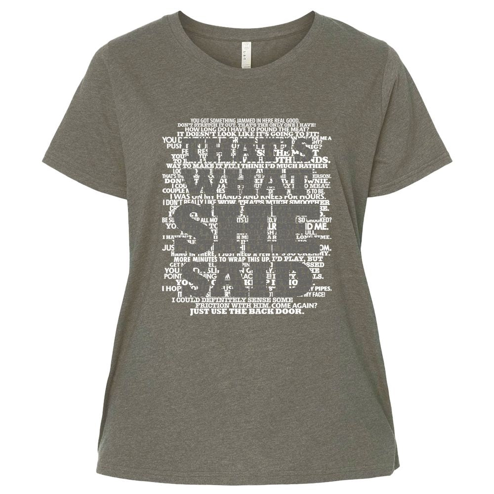 Ladies Curvy Jersey - B5V21XDV - Bamboo Blackout - 2