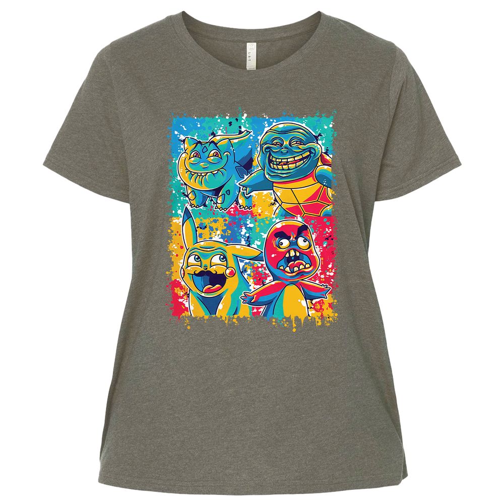 Ladies Curvy Jersey - J4YPTLZG - Bamboo Blackout - 2