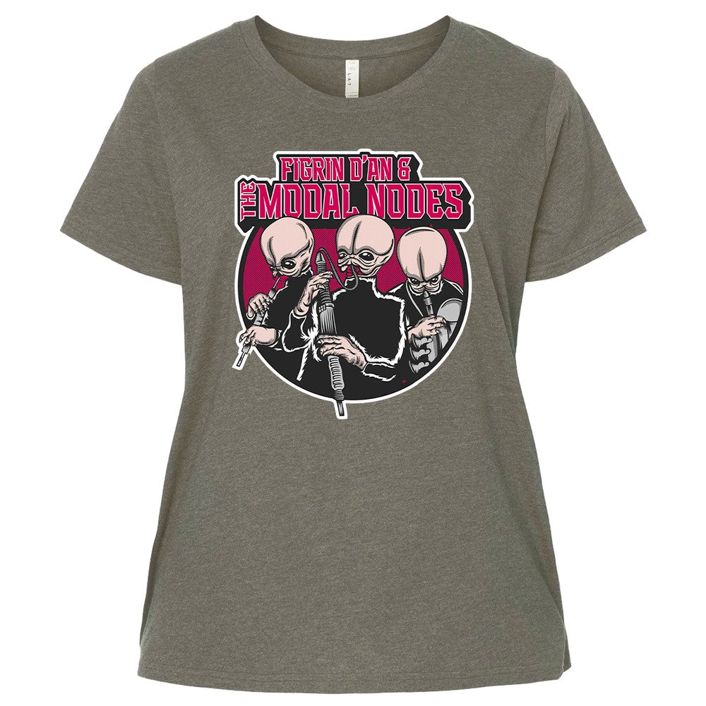 Ladies Curvy Jersey - URLW9C1K - Bamboo Blackout - 2